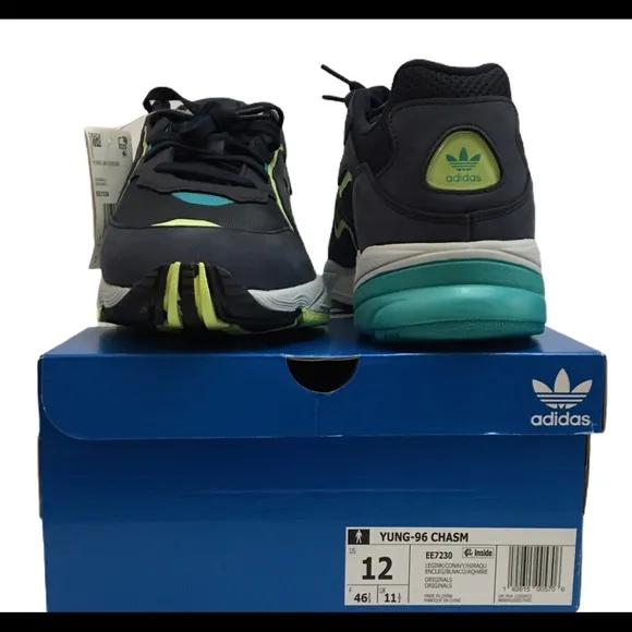 ADIDAS Originals Yung 96 Chasm Men’s Athletic Shoes Size 12 Sneakers