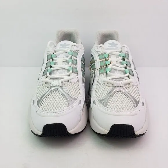 Adidas Ozmillen Mens Size 11 White Clear Mint Silver Running Sneaker Shoes IF656