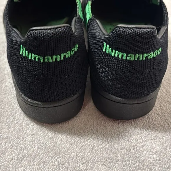 Adidas Pharrell X Superstar primeknit  sneakers human race shoes black and green