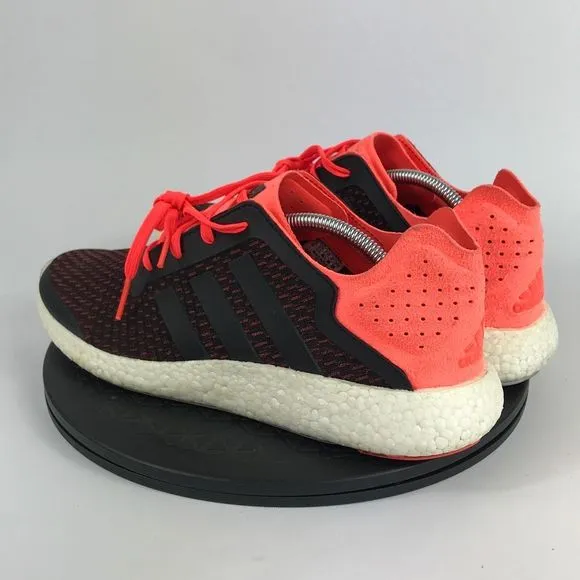 Adidas Pureboost Black/Orange Athletic Running Shoes B34870 Men’s Size 12