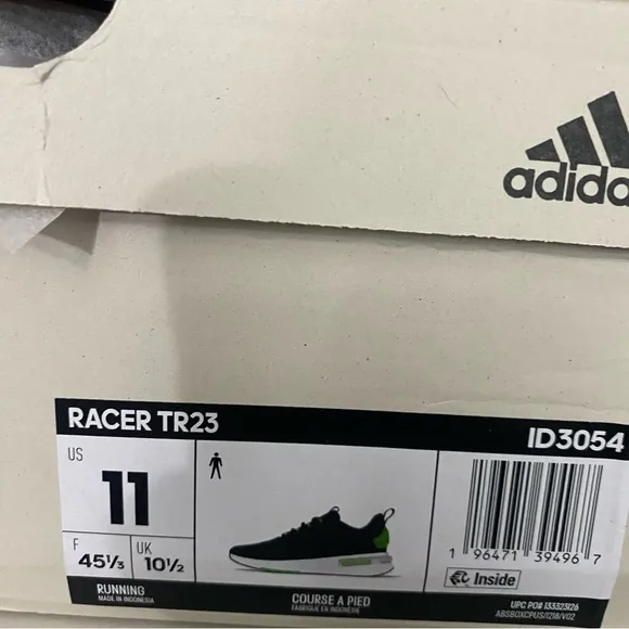 Adidas Racer TR23 Running Shoes Dark Grey Green ID3054 Men’s Sz