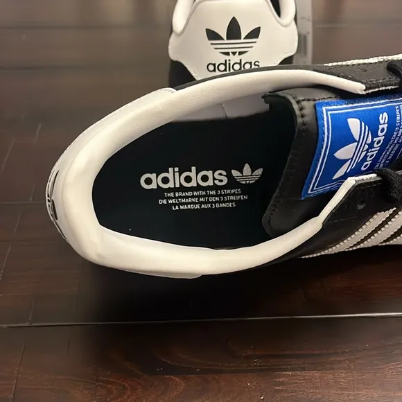 Adidas Samoa shoes sneakers new black white 019351 Mens Size 11.5