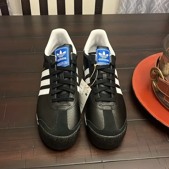 Adidas Samoa shoes sneakers new black white 019351 Mens Size 11.5