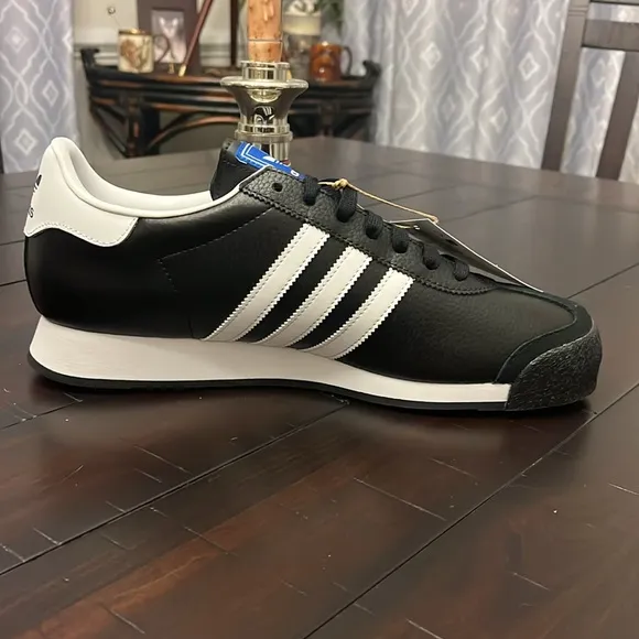Adidas Samoa shoes sneakers new black white 019351 Mens Size 11.5