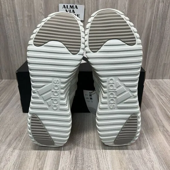 Adidas Shoes Kaptir Flow White IF6601 Walking Comfort Workout Gym Woman’s Sz 9