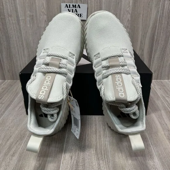 Adidas Shoes Kaptir Flow White IF6601 Walking Comfort Workout Gym Woman’s Sz 9