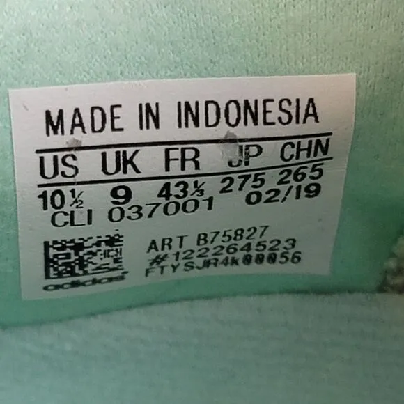 Adidas‎ Sneakers Womens Size 10.5 Clear Mint PureBoost Go Running Shoes B75827