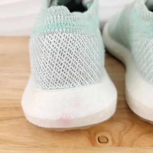 Adidas‎ Sneakers Womens Size 10.5 Clear Mint PureBoost Go Running Shoes B75827