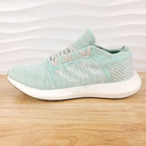 Adidas‎ Sneakers Womens Size 10.5 Clear Mint PureBoost Go Running Shoes B75827