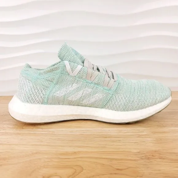 Adidas‎ Sneakers Womens Size 10.5 Clear Mint PureBoost Go Running Shoes B75827