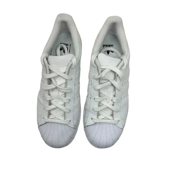 Adidas Superstar  Big Kids Shoes Running White-Running White size 4.5 ortholite