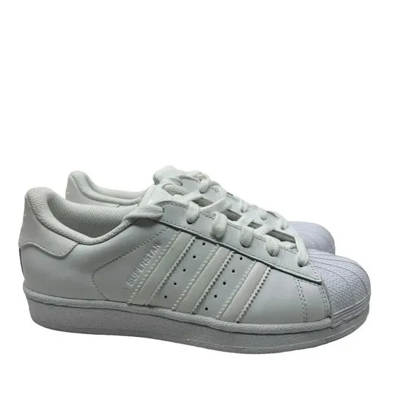 Adidas Superstar  Big Kids Shoes Running White-Running White size 4.5 ortholite