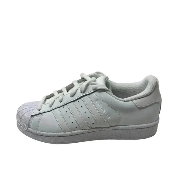 Adidas Superstar  Big Kids Shoes Running White-Running White size 4.5 ortholite