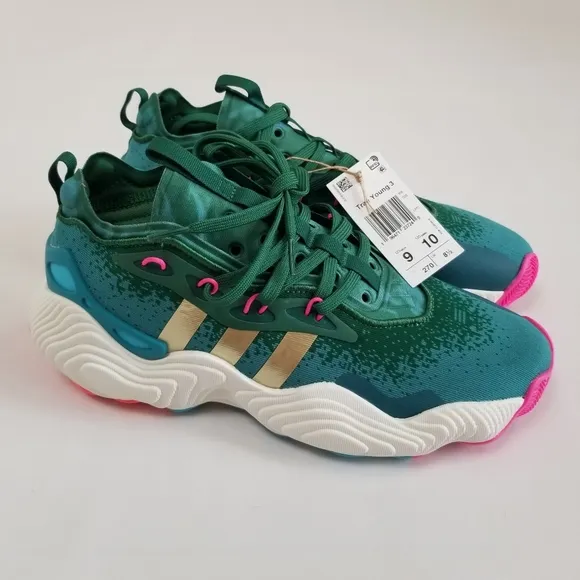 Adidas Trae Young 3 Basketball Shoes Sneakers Size 9