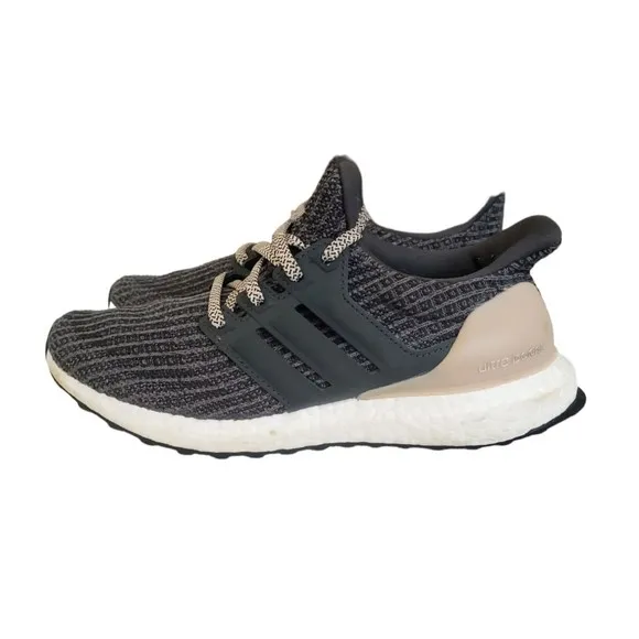 Adidas Ultra Boost 4.0 Grey Five Ash Pearl Women's Running Shoes BB6151 Size 6