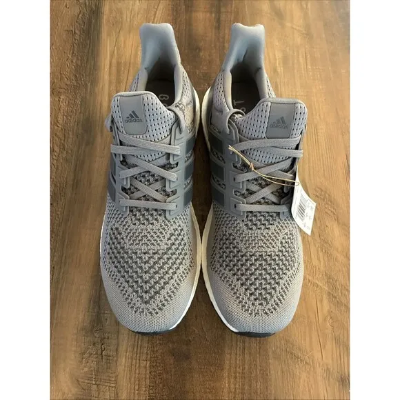 Adidas Ultraboost 1.0 Grey White Black Running Shoes HQ4200 Men Size 11 New