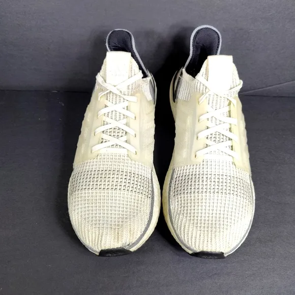 Adidas UltraBoost 19 Grey White Neutral Sneakers Women's Running Shoes Size 10