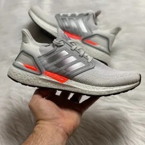 Adidas Ultraboost 20 Low Womens Running Shoes White Silver FX7992 NEW* Size 6.5