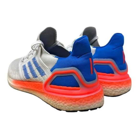Adidas‎ Ultraboost 20 Men's Running Shoes Size 13 White Primeknit Lightweight