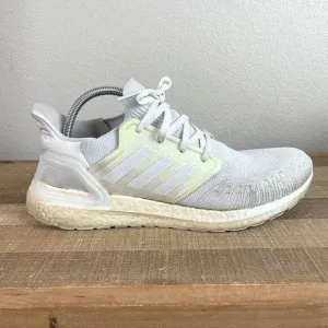 Adidas UltraBoost 20 White Iridescent Running Shoes Mens‎ 12 Cushion 2020 FW8721