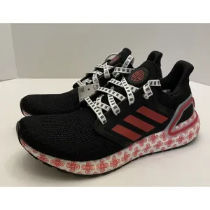 Adidas UltraBoost 20 X  China Chinese New Year Running Shoes Black Red Men SZ 8
