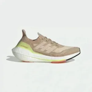 ADIDAS ULTRABOOST 21 FY0399 BEIGE DUSTY PINK RUNNING SNEAKERS WOMENS SIZE 9.5