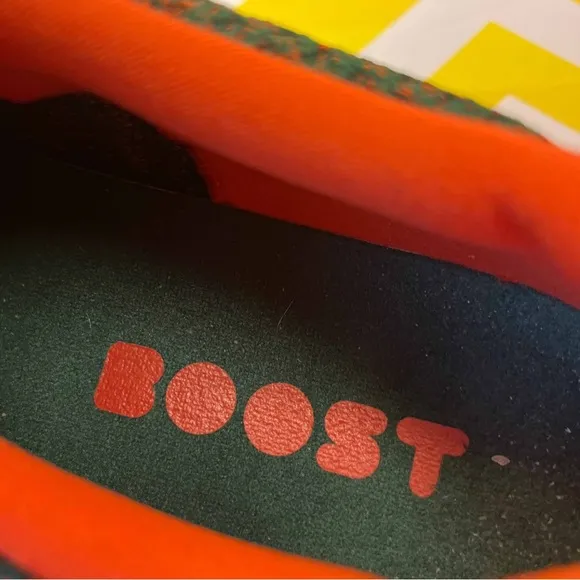 Adidas UltraBoost 4.0 Miami Hurricanes Green Orange