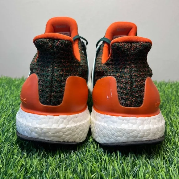 Adidas UltraBoost 4.0 Miami Hurricanes Green Orange