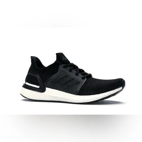 Adidas Ultraboost Black Athletic Running Shoes Lace Up Sneakers Mens Sz 13