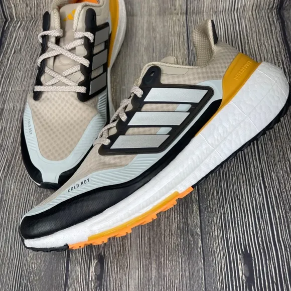 Adidas Ultraboost Light Cold.RDY Beige Wonder/Silver/Orange Mens 13 IE1674