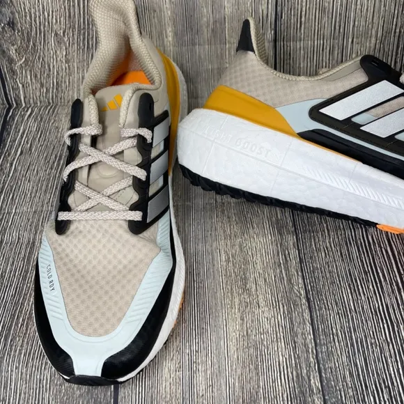 Adidas Ultraboost Light Cold.RDY Beige Wonder/Silver/Orange Mens 13 IE1674
