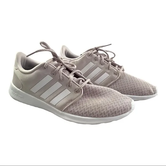 ADIDAS Women Originals Cloudfoam Qt Racer Shoes Sneakers Size 10