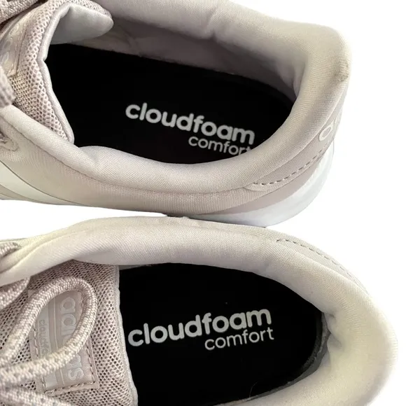ADIDAS Women Originals Cloudfoam Qt Racer Shoes Sneakers Size 10
