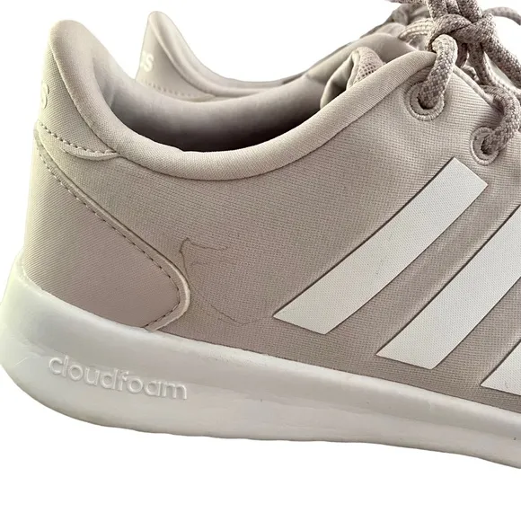 ADIDAS Women Originals Cloudfoam Qt Racer Shoes Sneakers Size 10