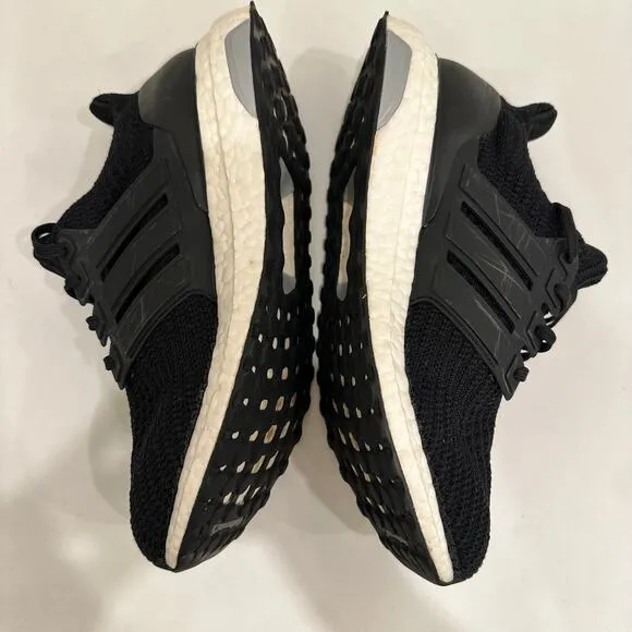 Adidas Women's Size 8 Ultraboost 4.0 Black/White Athletic Running Sneaker Shoes