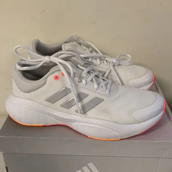 adidas Women's Size 8.5 Response Solar Running Shoe, White