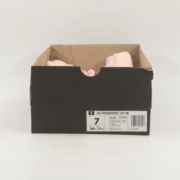 Adidas Women's Ultraboost 5X 'Sandy Pink' JH7253 Running Multi-Size