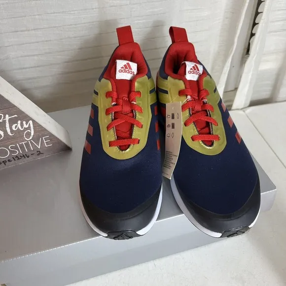 Adidas X Avengers Captain Marvel Rapidarun Sneakers Shoes Size 4.5 Youth Junior