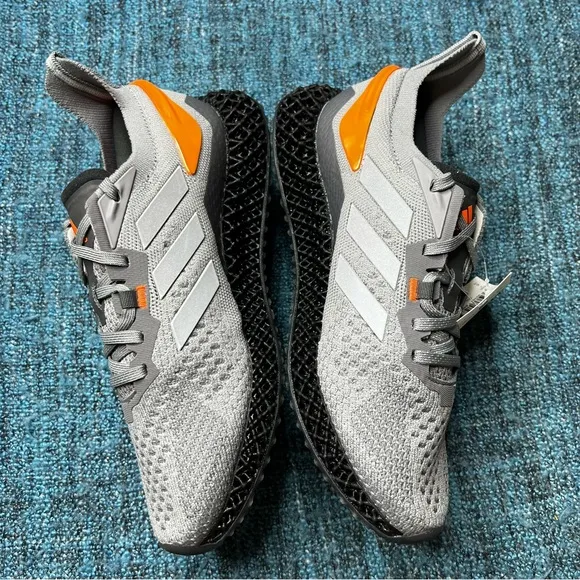 Adidas X90004D Running Shoes in Grey Matte Silver Orange