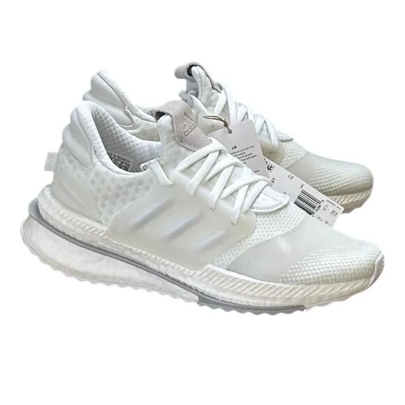 adidas X_PLRBOOST Womens Running Shoes US 6 ID9441 Crystal White New