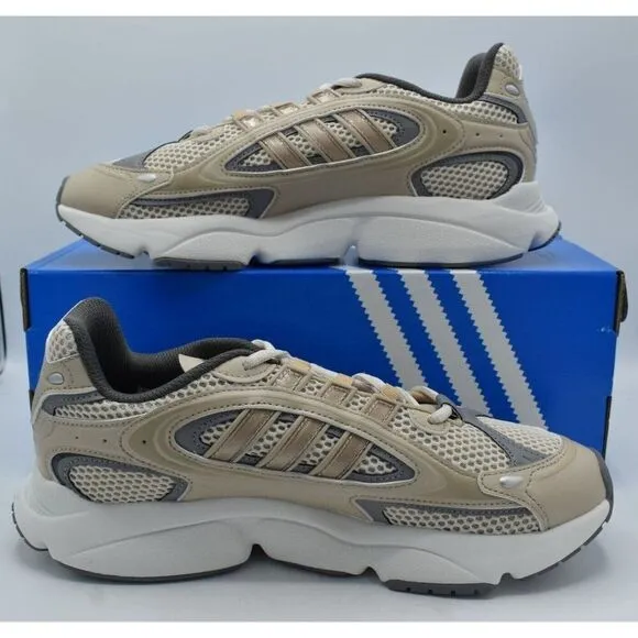 Adidas Originals Mens Size 11.5 Ozmillen Aluminum Magic Beige Sneakers Shoes