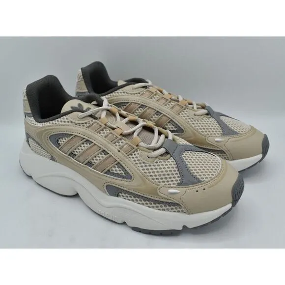 Adidas Originals Mens Size 11.5 Ozmillen Aluminum Magic Beige Sneakers Shoes