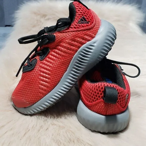 Adidas Red Alphabounce 1 sneakers kid shoes