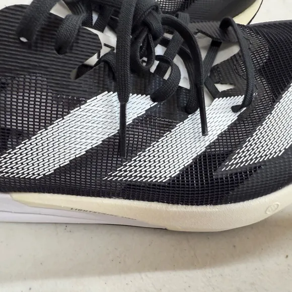 Adios 6 Black and White Running Shoes