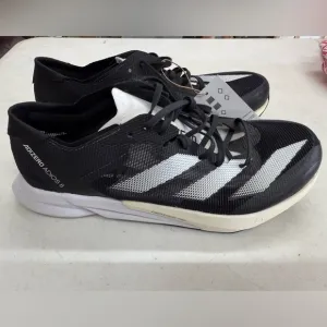 Adios 6 Black and White Running Shoes