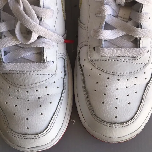 Air Force 1  Nike red rose girls or boys sneakers 1.5Y