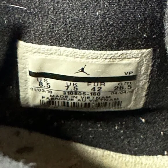 Air Jordan 10 Class Of 2006 Men‎ 8.5 310805-160 Basketball Shoes