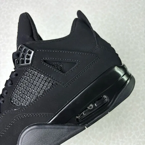 Air Jordan 4 Retro Black Cat  Basketball Shoes for Men
