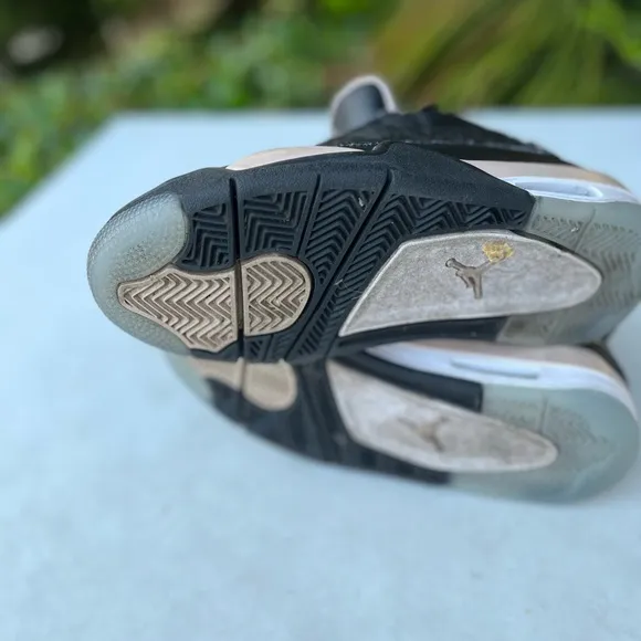 Air Jordan Dub Zero Black/Fossil Shoes (Boys Size: 5.5Y) (Womens Size: 7)