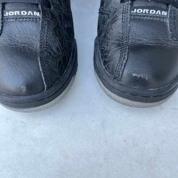 Air Jordan Dub Zero Black/Fossil Shoes (Boys Size: 5.5Y) (Womens Size: 7)